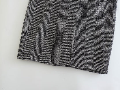 Visgraatmantel dames – Stijlvolle visgraat jas voor herfst en winter