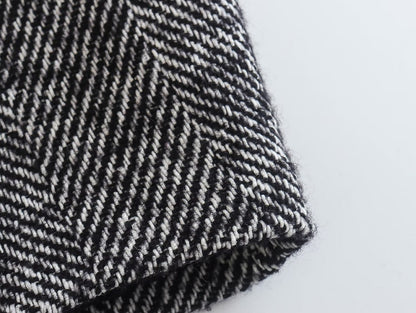 Visgraatmantel dames – Stijlvolle visgraat jas voor herfst en winter