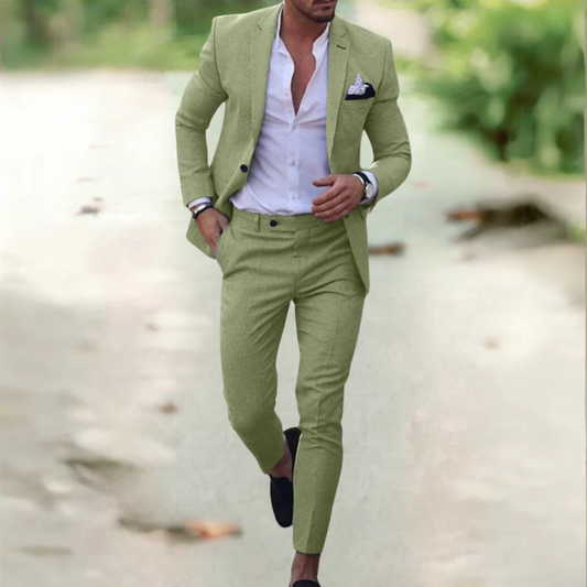 Kostuum Man Slim Fit – Moderne Herenpak voor Feestelijke Gelegenheden