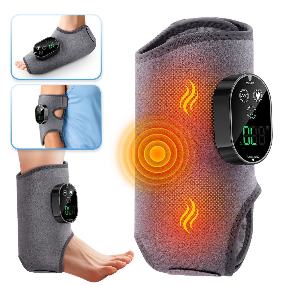 Draadloze Massage Pad 4 in 1 voor Elleboog Knie Voet Enkel