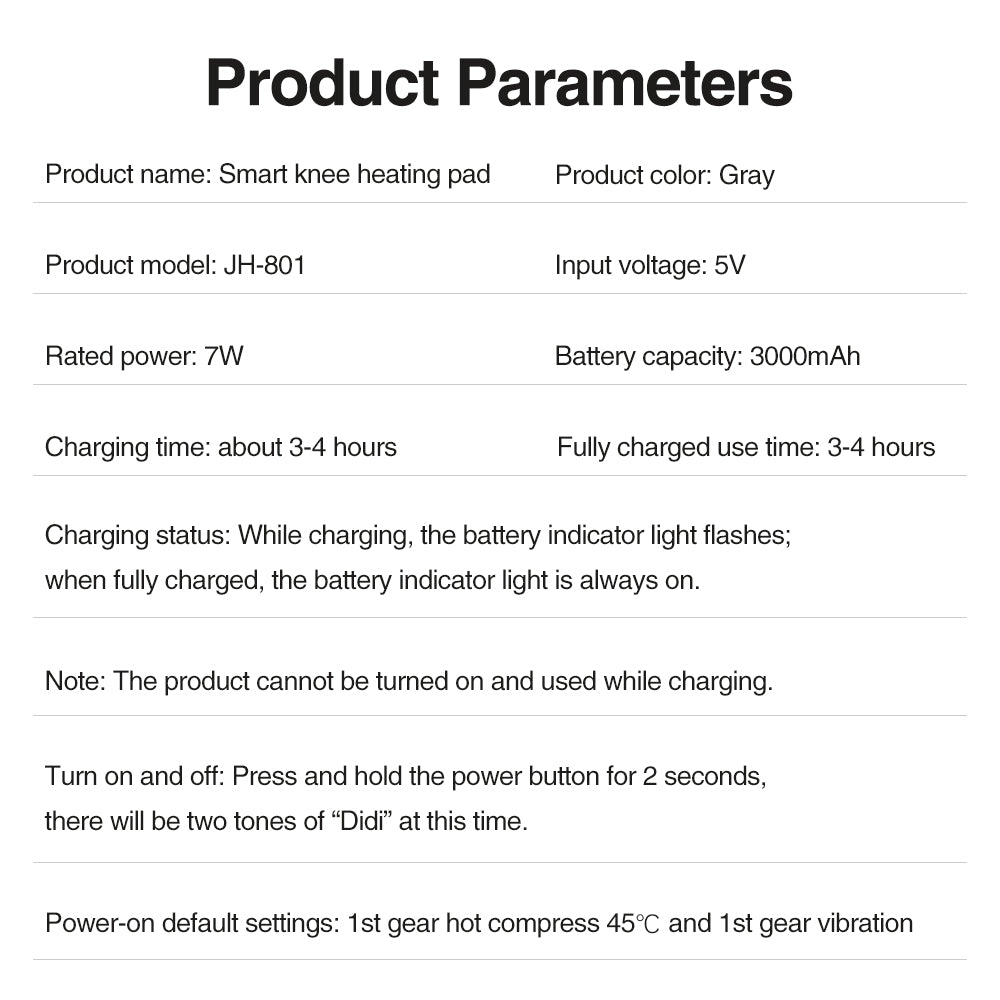 Draadloze Elektrische Knie Massager