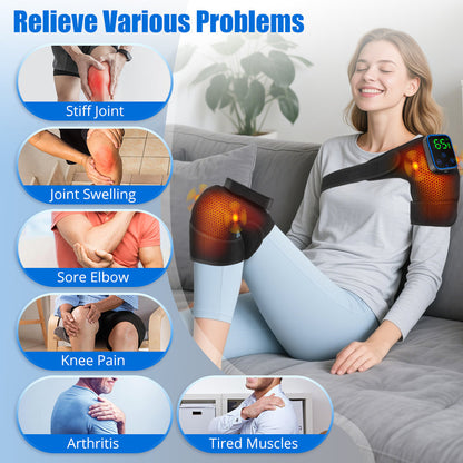 Knie Massager Verwarming App Controle