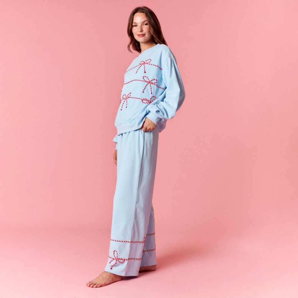 Dames Kerst Pyjama Set Loungewear Twee-delig