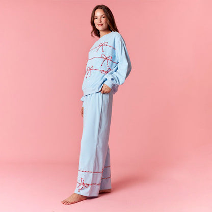 Dames Kerst Pyjama Set Loungewear Twee-delig