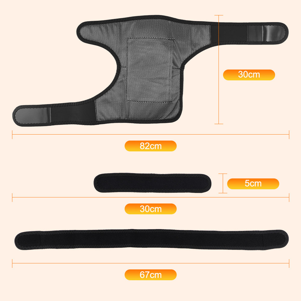 Verwarmd Vibratie Kniekussen