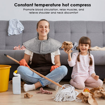 Elektrisch Verwarmingskussen Schouder Nek Therapie Wrap