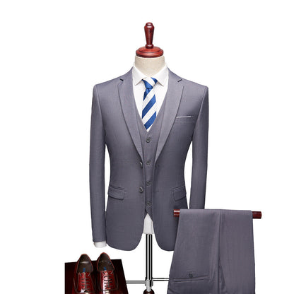 Herenpak set 3-delig – Formeel kostuum voor mannen, slim fit, stijlvol en elegant