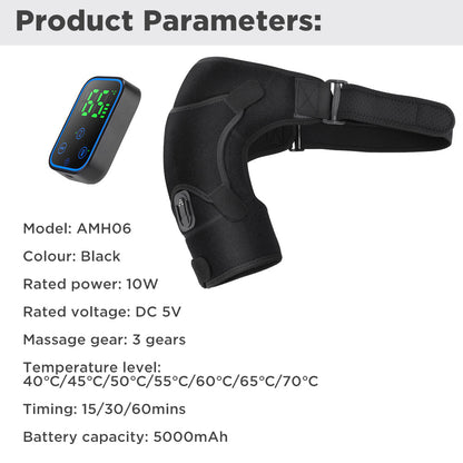 Draadloze Schoudermassager met APP-besturing en Afneembaar Ontwerp