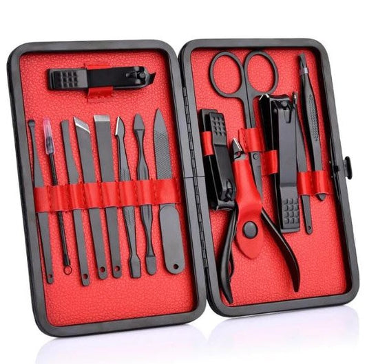 15-delig Manicure Set met Reiskoffer