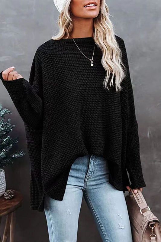 Off-Shoulder Pullover Dames – Trendy Overgrootte Trui voor Casual en Feestelijke Gelegenheden
