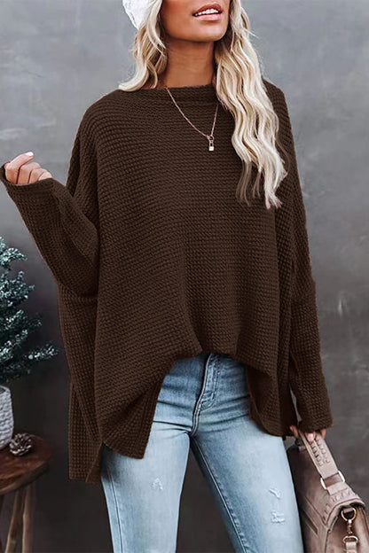 Off-Shoulder Pullover Dames – Trendy Overgrootte Trui voor Casual en Feestelijke Gelegenheden