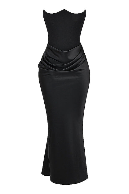 Korsetjurk dames – Elegante strapless jurk voor bruiloft en feestgelegenheden
