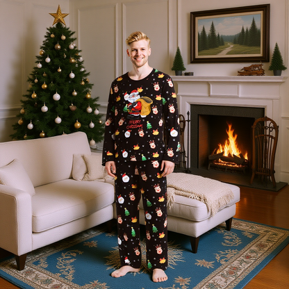 Kerst Pyjama Set voor Kinderen en Volwassenen
