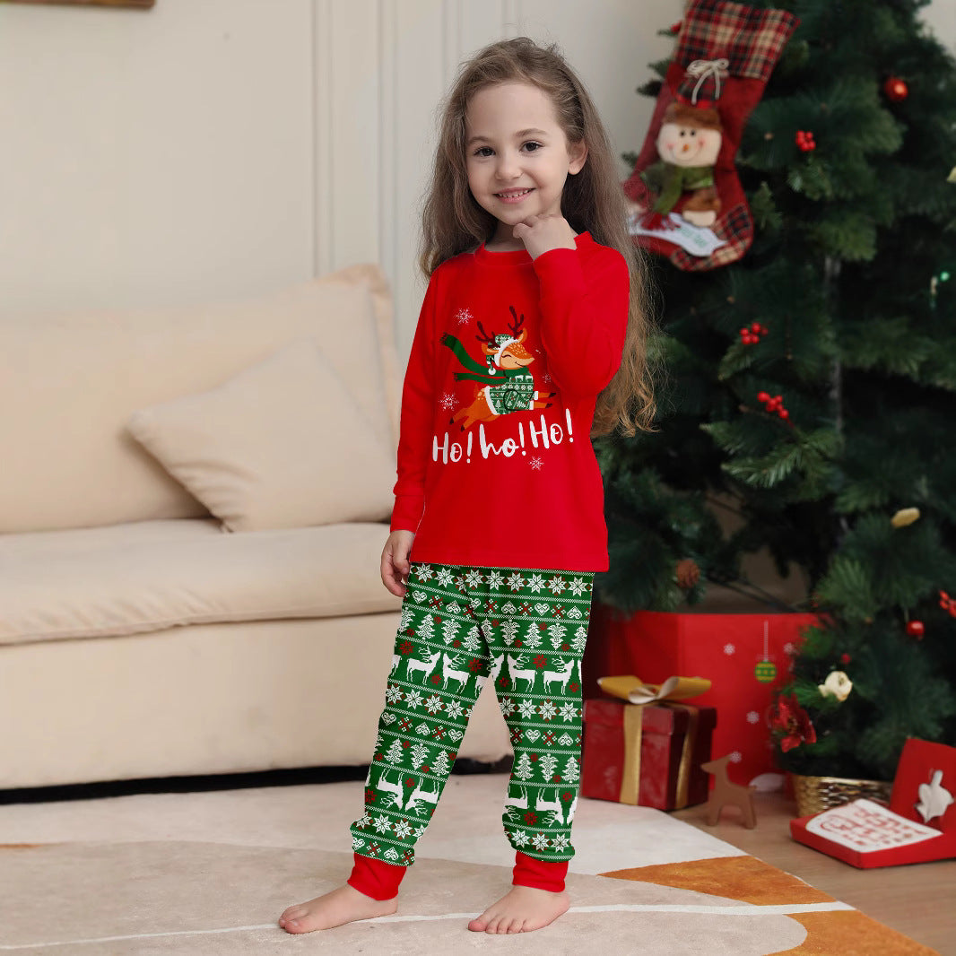 Familie Kerst Pyjama's Tops Broeken Jammies Kinderen Volwassenen
