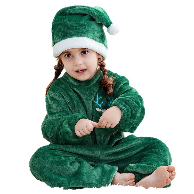 Baby Pyjama Jumpsuit met Hoed voor Kinderen