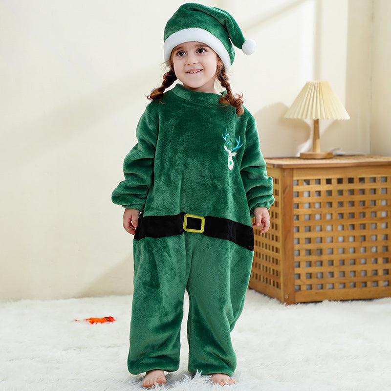 Baby Pyjama Jumpsuit met Hoed voor Kinderen