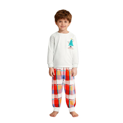Jongens Kerst Pyjama Lange Mouwen Top Broek Nachtkleding