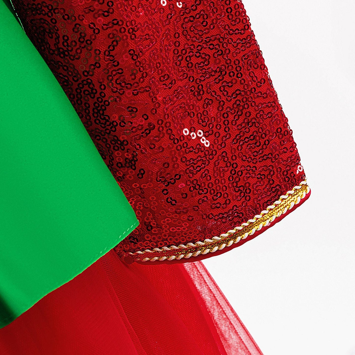 Baljurk Meisjes met Magnetische Sokken Kerstjurk