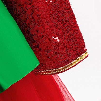 Baljurk Meisjes met Magnetische Sokken Kerstjurk