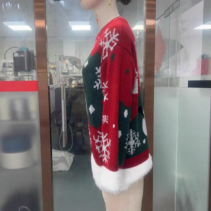 Kersttrui Jurk Kostuum Vrouwen