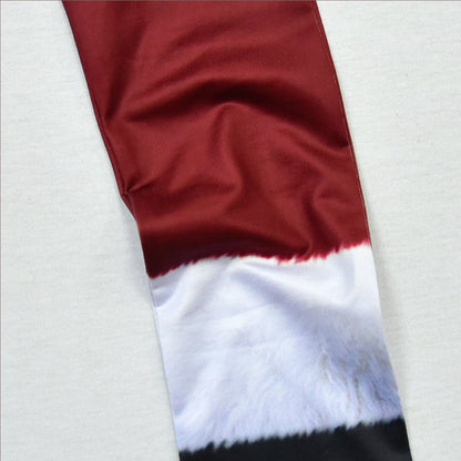 Kerstman Kostuum Onesie Kinderen Jongens Meisjes