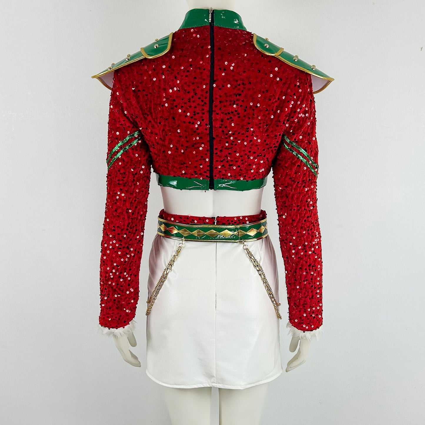 Kerst Pop Idol Kostuum Feestjurk Outfit