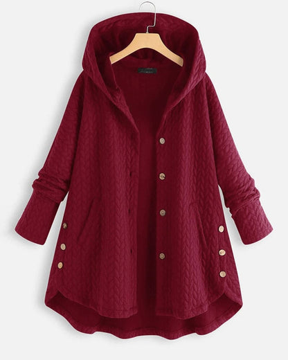 Geknoopte Jas Dames – Trendy Geknoopte Lange Jas voor Herfst en Winter