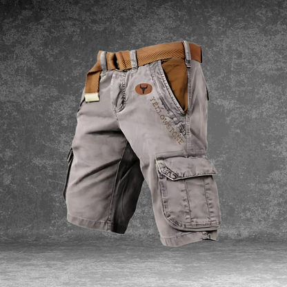 Korte cargo broek heren – Comfortabele korte broek voor mannen met zakken