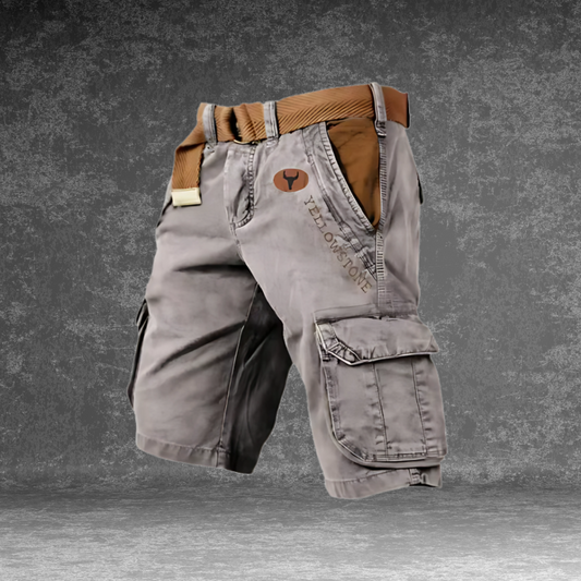 Korte cargo broek heren – Comfortabele korte broek voor mannen met zakken