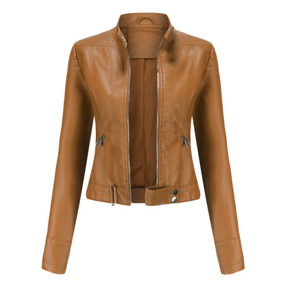 Leren Jas Dames – Elegante Damesjas van Echt Leer voor Herfst en Winter