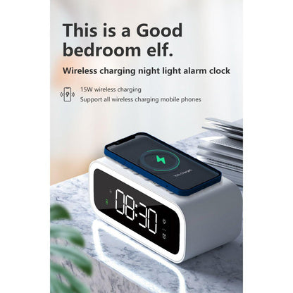 2-in-1 Alarmklok Digitale Weergave Multitime
