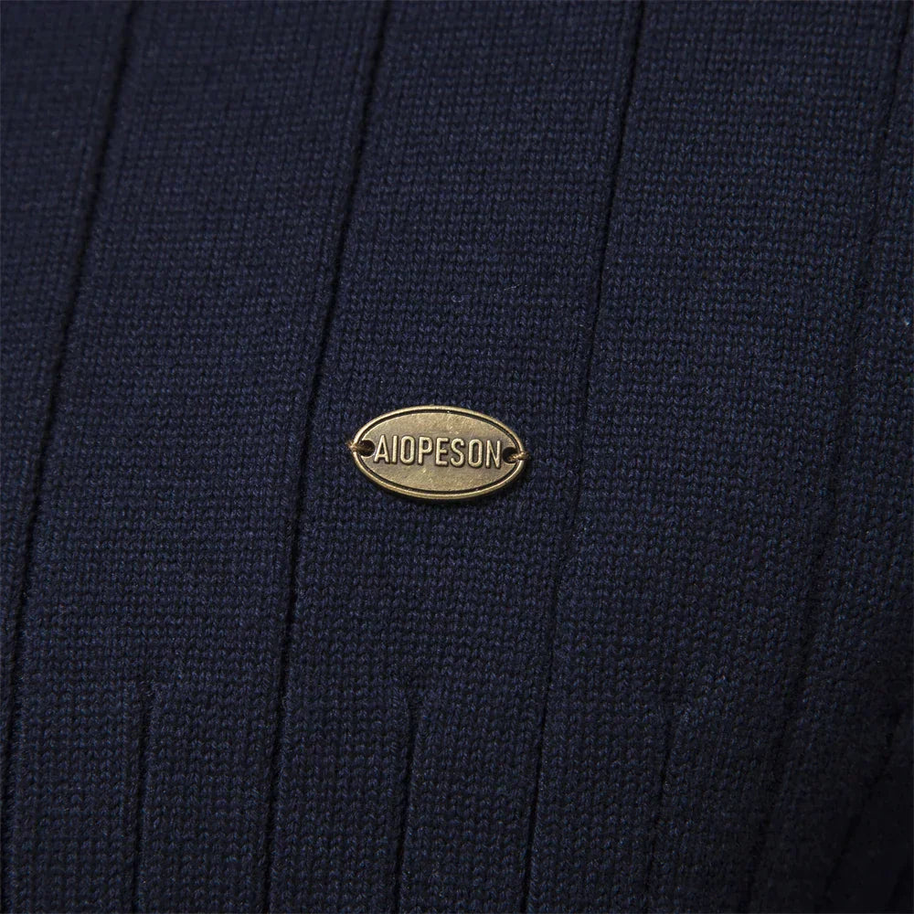 Heren Trui met Rits – Comfortabele en Stijlvolle Trui voor Herfst en Winter