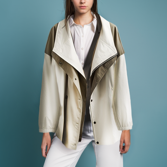 Trenchcoat dames – Elegante lange jas van hoogwaardige stof voor herfst en winter