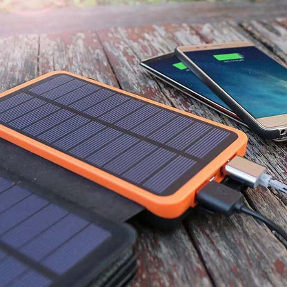 25000mAh zonne- powerbank snelladen