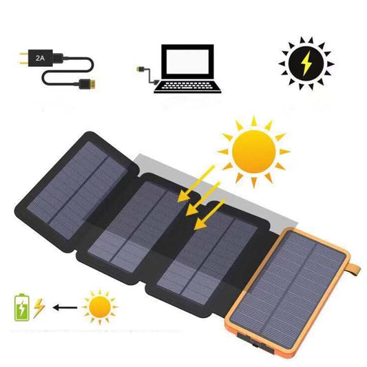 25000mAh zonne- powerbank snelladen