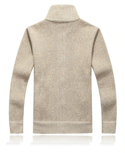 Heren cardigan met rits – Comfortabele en stijlvolle trui voor casual en sportief gebruik