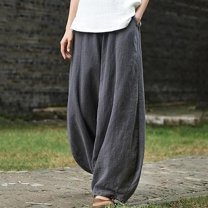 Wijde luchtige broek dames – Comfortabele en trendy broek voor zomer