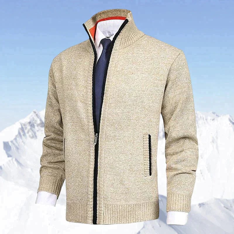 Herenjacke Stijlvol – Luxe Herenjas van Katoen met Slim Fit Design