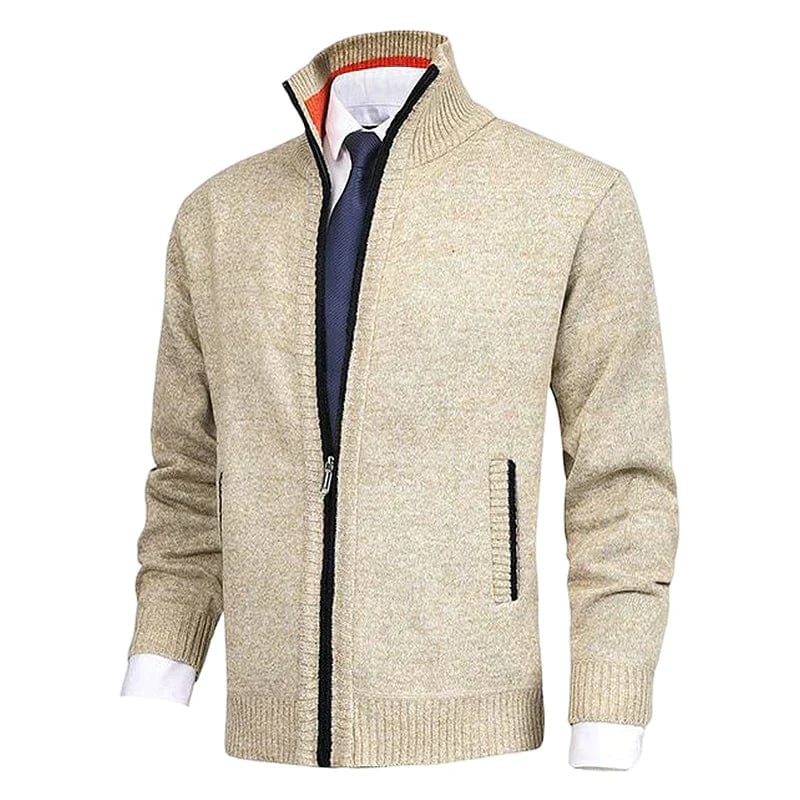 Herenjacke Stijlvol – Luxe Herenjas van Katoen met Slim Fit Design