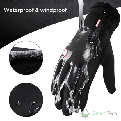 Verwarmde Handschoenen Waterdicht Touchscreen