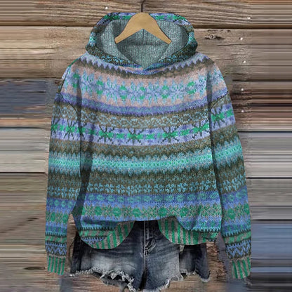 Cardigan dames – Gedrukte cardigan van zachte stof met lange mouwen en trendy design