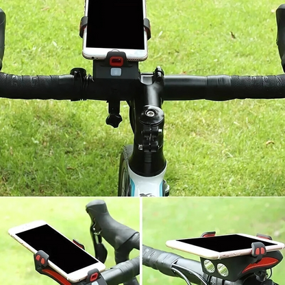 4-in-1 Fietslicht Powerbank 1500 Lumen LED Verlichting