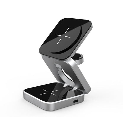 3-in-1 Oplader voor Smartphone Tablet en Smartwatch