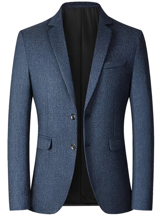 Heren Blazer Semi-Formeel – Stijlvolle Jas voor Feestelijke Gelegenheden