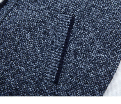 Heren cardigan met rits – Comfortabele en stijlvolle trui voor casual en sportief gebruik