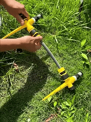 360° Rotatie Tuin Irrigatiesysteem Gazonsproeier 20m Dekking