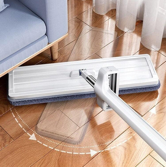 360° draaibare spinmop met microvezelkop voor vloeren en hoeken