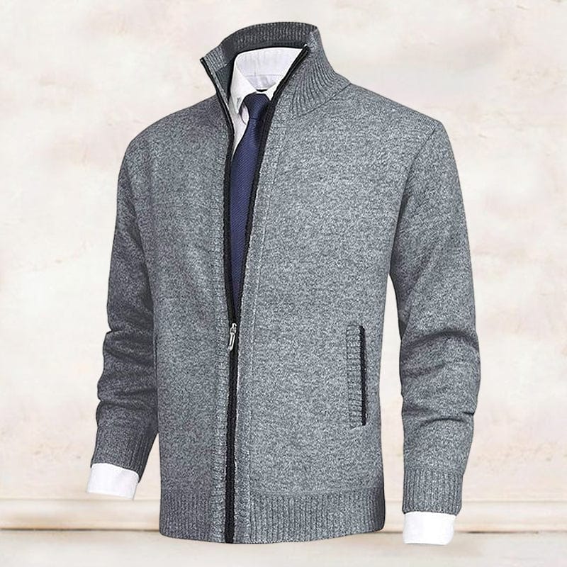 Herenjacke Stijlvol – Luxe Herenjas van Katoen met Slim Fit Design