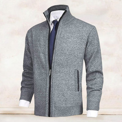 Herenjacke Stijlvol – Luxe Herenjas van Katoen met Slim Fit Design