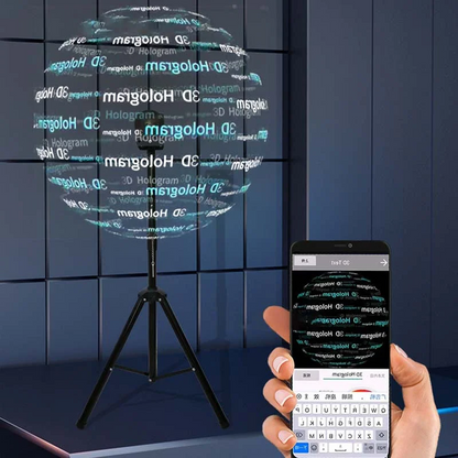 3D Hologram LED Projector Ventilator